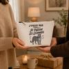 Trousse de toilette - PLANETEE - Collection « J'peux pas minimaliste » - Beige - 100% coton - 3 L