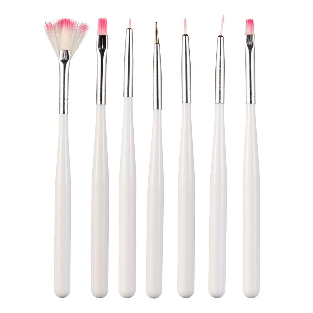 7pcs/set Fondant Cake Painting Brush Decorating Painting Dusting Promotion Icing Pastry Cake Pen Brush DIY Sugar Craft Tool