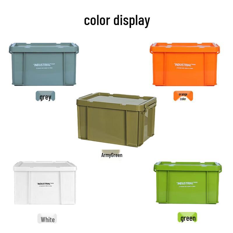 Jixiong Heavy-Duty Lidded Plastic Storage Box