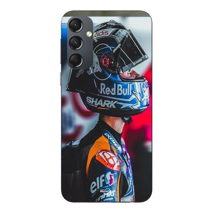 Coque Pour Samsung Galaxy A34 Miguel Oliveira moto gp fond sombre Maniacase