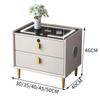 Yumei Era Cream Style Solid Wood Bedside Table