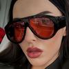 New Fashion Oversized Cat Eye Sunglasses Women Vintage Sun Glasses Female Lady Retro Shades Uv400