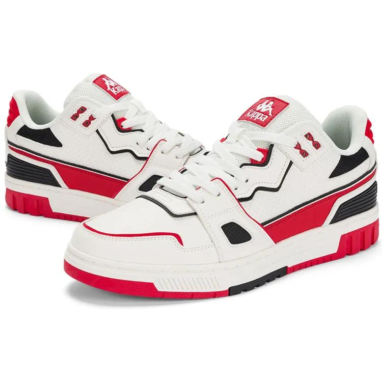 Kappa Back to Back Low top Skateboard Shoes Unisex Cherry Red (Unisex) Skate Shoes K0DY5CS31D 012A
