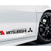 Для Asx Lancer Pajero 4 Outlander 3 Xl l200 EX10 X 2 шт. Декоративные наклейки на кузов автомобиля наклейки для защиты дверей от царапин