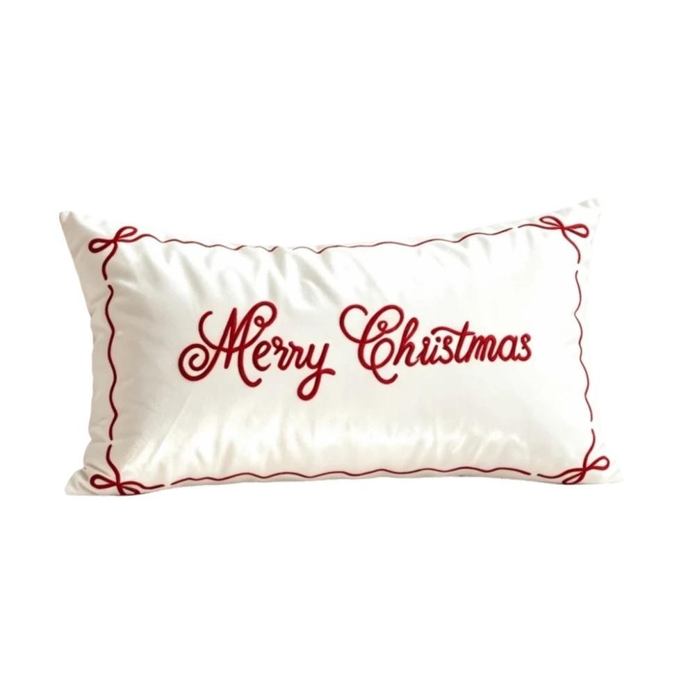 30*50cm Christmas Pillow Cover Soft Throw Pillowcase Sofa Cushion Covers Christmas Decoration