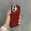 Утолщенный противоскользящий чехол для телефона iPhone 16 Pro max 16Pro 15 14 13 12, однотонный, силиконовый, с ремешком на запястье, в стиле пуховика