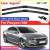 Для Peugeot 508 2010 2011 2012 2013 2014 2015 2016 2017 2018 Дворники Передние Щетки Стеклоочистителя 26"+26" Лобовое Стекло Переднее Стекло