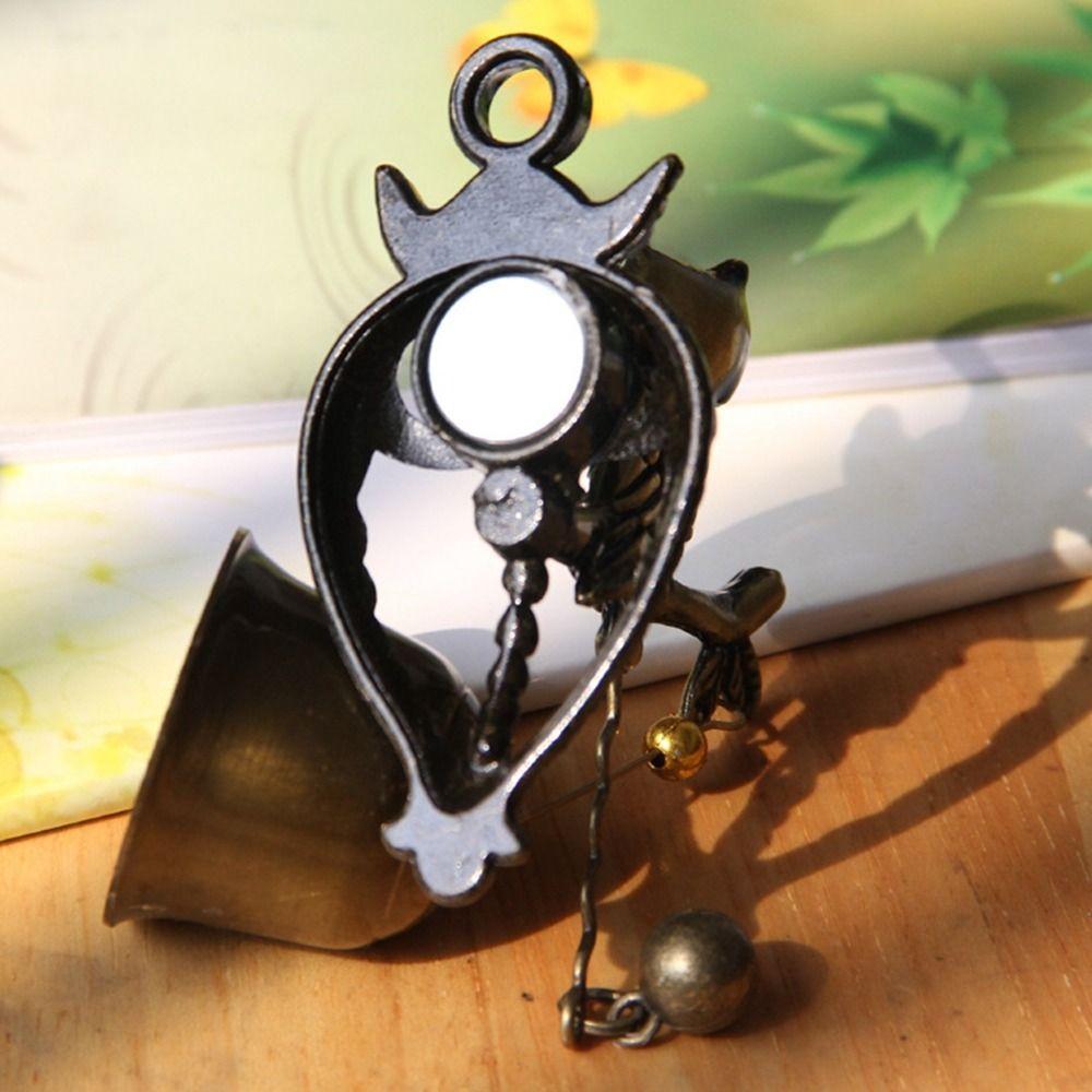Wealth Mascot Home Decoration Horse Metal Bell Wall Hanging Ornaments Wind Chime Animal Doorbell