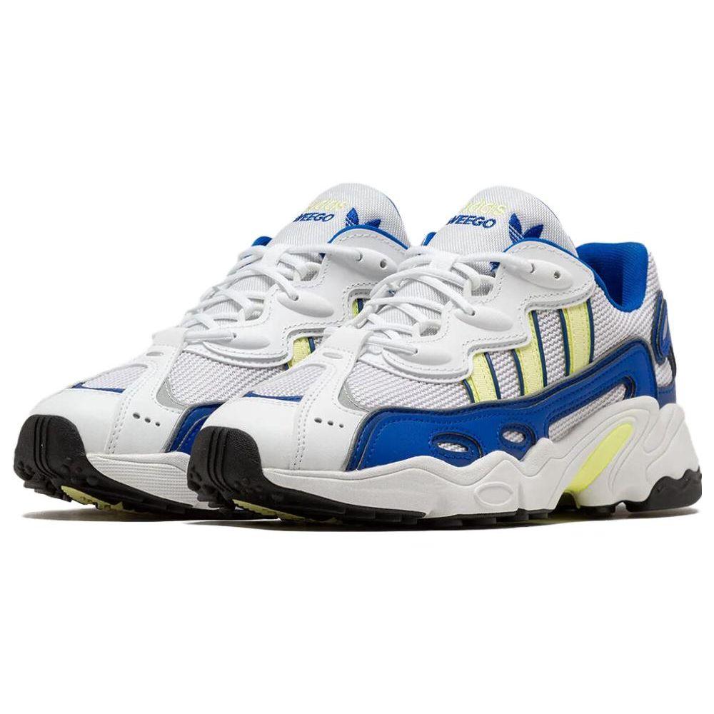 adidas Ozweego OG White Royal Pulse Желтые женские кроссовки Cloud-White Royal-Blue IE6998