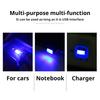 Yousheng Car Atmosphere Lights USB LED Ambient Lighting Plug-in USB Decor Night Light Universal Auto Interior Accessories