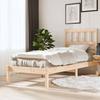 VidaXL Bed Frames Solid Pine Wood 90x190 Cm Single 3100988