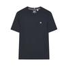 Solid Color Round Neck Thin Short Sleeve T-Shirt Men Tops Legendary-Blue F11M421119FNV