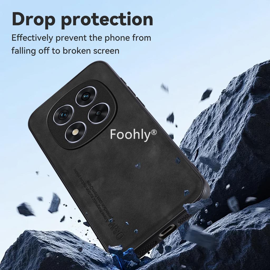 Магнитный чехол из нубука для Xiaomi Redmi Note 15 Pro 5G 15 Pro+ Plus Защитная крышка Ударопрочная задняя панель Coque Fundas