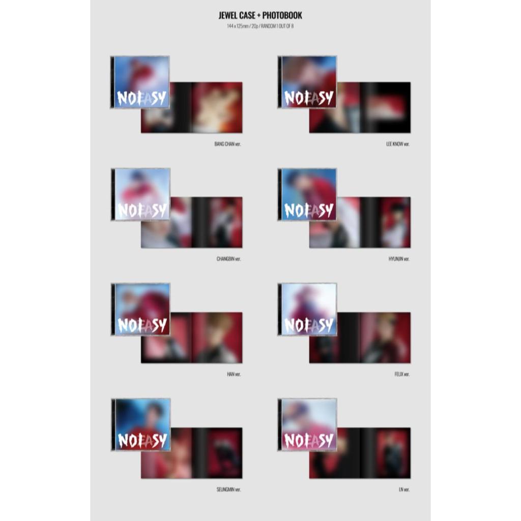 Stray Kids NOEASY Чехол для драгоценностей, версия. + Бесплатный подарок