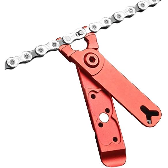 Bicycle Missing Link Plier Tool Tire Lever Missing Link Box Bicycle Master link Plier Valve Tool 4 in 1 Multifunction Tool
