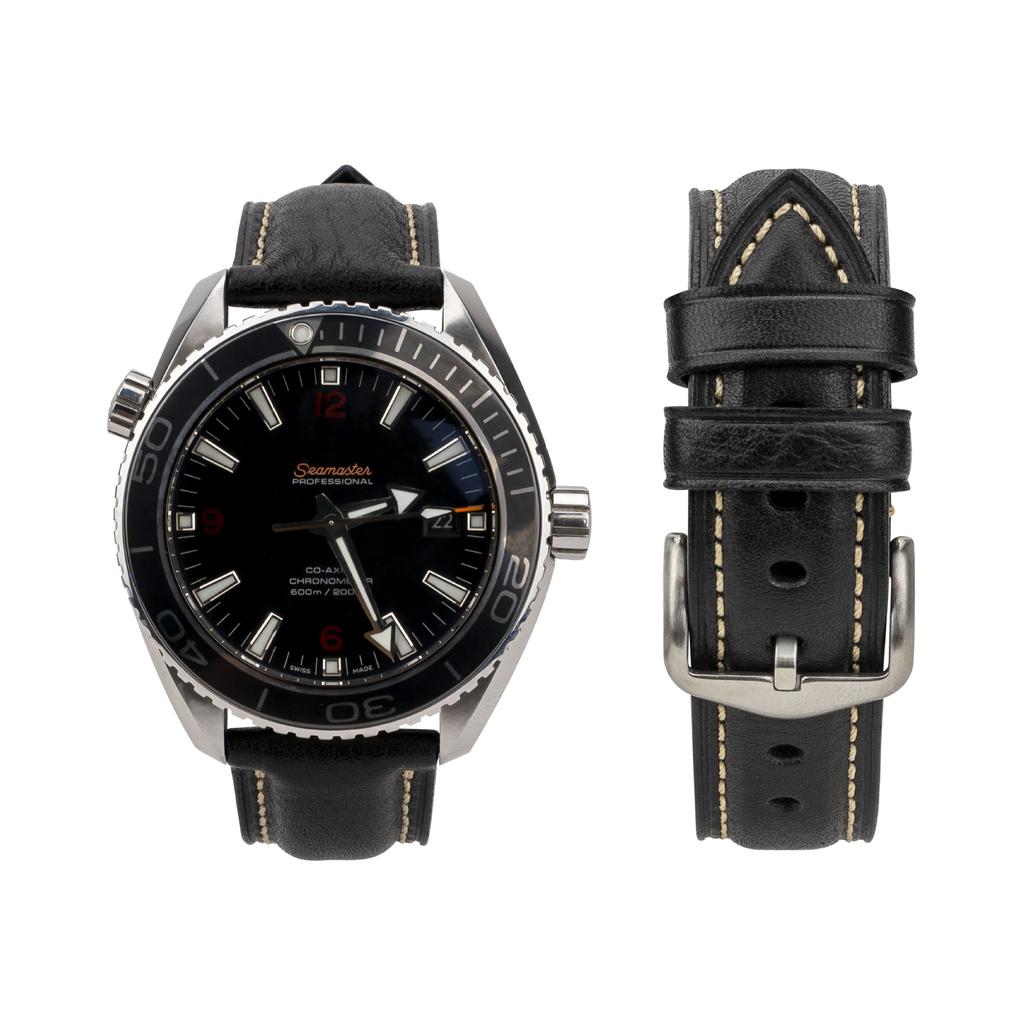 Мягкий Натуральный Кожаный Ремешок для Часов 18 20 22 24 мм Замена для Omega Seamaster Tudor Часов для Мужчин Прочный Браслет
