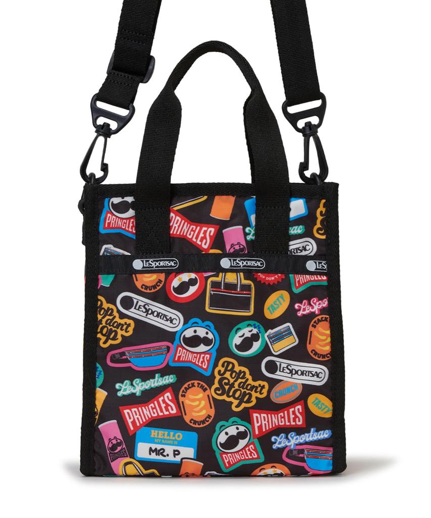 X Сумка через плечо MINI TOTE 3714 Наклейки Pringles [LeSportsac Pringles] [Официальный] N/S / /