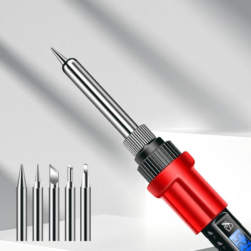 Aneng Умные электрические паяльники SL106 60 Вт Регулируемая температура 180~520°C Сварочные припои Ремонтные инструменты для электриков Высокая точность
