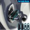 Door Lock Damper For Lada Vesta SW Cross 2015-2023 Buffer Soundproof Sound Insulation Quiet Deaf Creaking Screaks Noise Seal