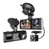 Drive Recorder, Front and Rear Camera, 170° Ultra Wide Angle, Ultra Clear Night Shooting,