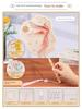 Children's Handmade Traditional Silk Fan DIY Material Kit for Making a Frame Fan for Warm-Up Activities and Team Building in a Traditional Style