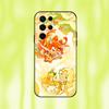Чехол для телефона Cookie Run Kingdom Для Samsung S 25,24,23,22,30,21,10,9,Ultra,Plus,Lite,FE,4,5G Черный Мягкий чехол