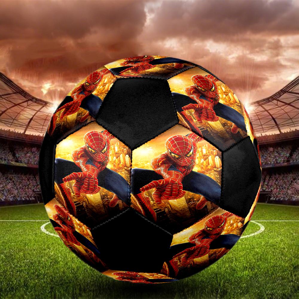 Spider Man Theme Size 5 Soccer Ball, Suitable for Both Indoor and Outdoor Matches, a Gift Suitable for Everyone.