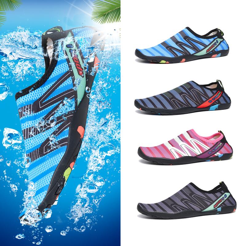 Уличная обувь; тапочки для плавания; обувь для серфинга; водная обувь; кожаные носки; обувь в полоску; легкая парная морская обувь