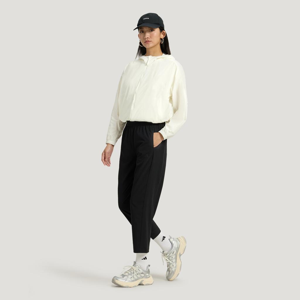 Adidas Jackets Women's Jade White Hooded Thin Other
