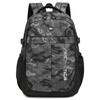 Мужской рюкзак большой вместимости, школьный рюкзак для ученика средней школы, камуфляжный принт, рюкзак для компьютера