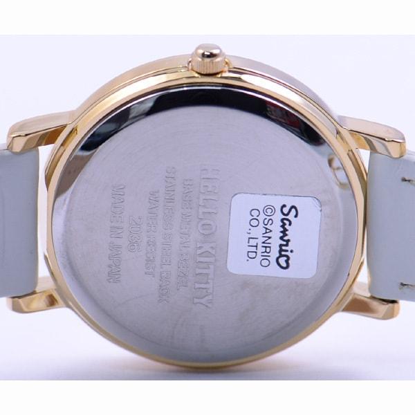 Citizen Женщины 0009N003 ( Смотреть Q&Q Hello Kitty Смотреть) Круглые часы из белой латуни, аналоговые