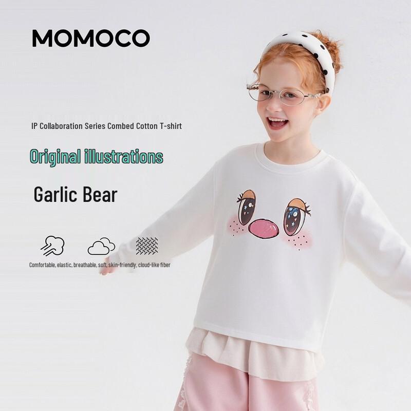 Длиннорубашка для девочек MOMOCO