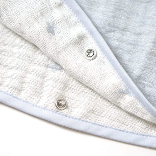 10mois Cotton Tencel Triple Gauze Kids Sleeper Powder Blue 23151017