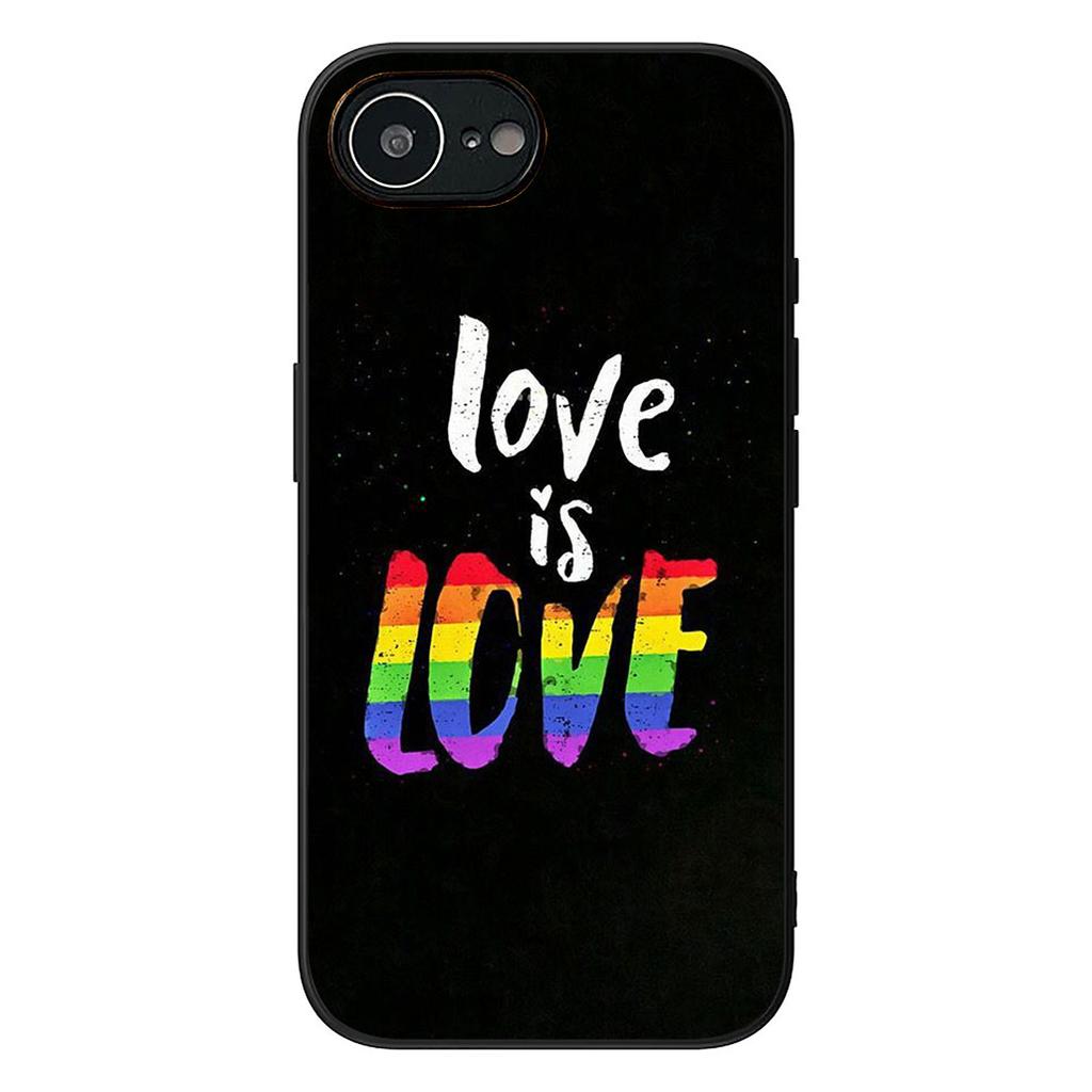 Love Is Love LGBT Rainbow Heart LGBTQ Case for Motorola Moto Edge 50 30 Fusion 40 NEO Ultra Pro G22 G23 G20 G35 G84 G13 G53
