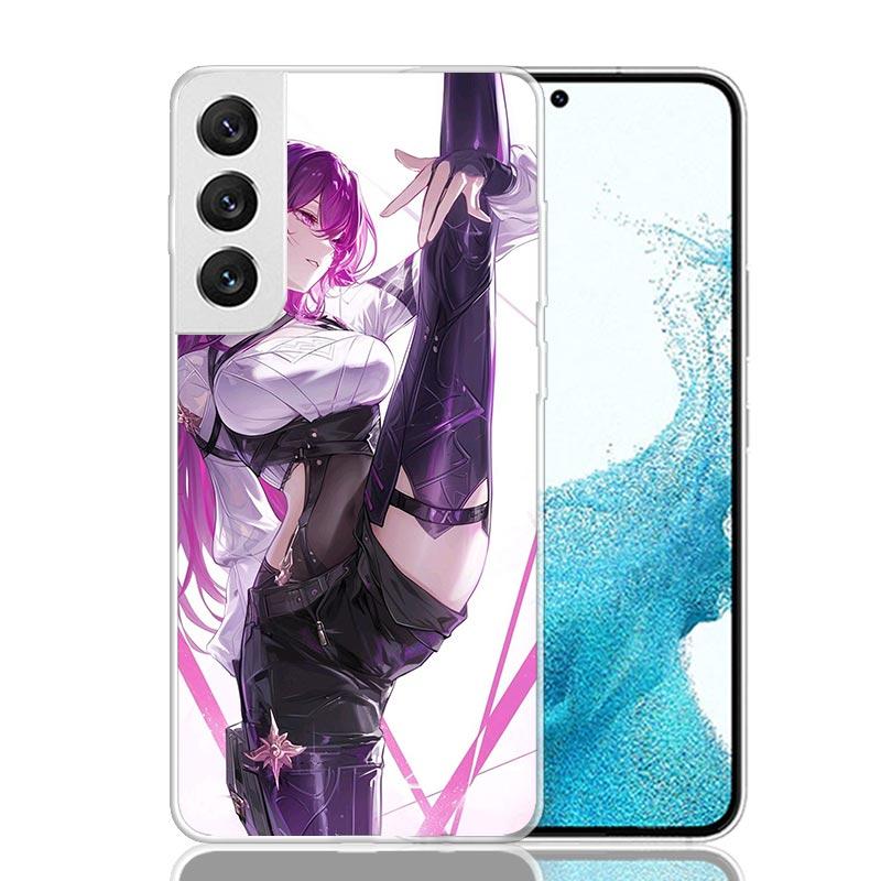 Чехол для телефона Honkai Star Rail Кафка для Samsung Galaxy S26 Ultra S23 S24 S25 Edge S20 FE S21 S22 Plus Мягкий печатный чехол Funda
