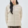 MLB Down Jackets Unisex Apricot Collarless Moderate 3ADJB1536-50SAM