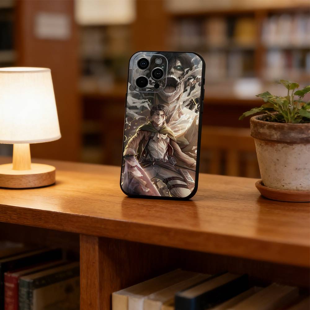 Чехол для телефона Атака Титанов Силиконовый Мягкий Для IPhone 17 16 15 14 13 12 11 X XR Plus Pro Max Plus