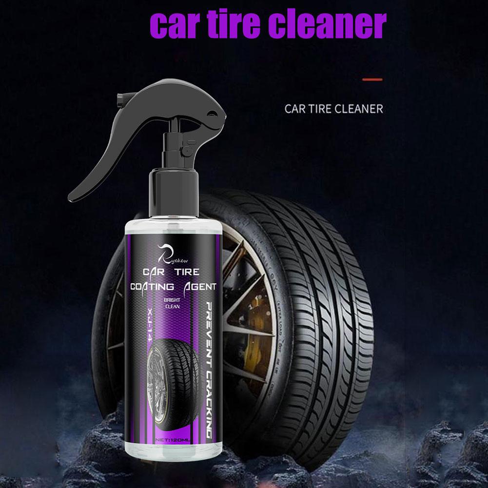 Покрытие для блеска автомобильных шин, блеск для пластиковых резиновых колес, отбеливатель, спрей, полировка, автовосстановитель U7I4