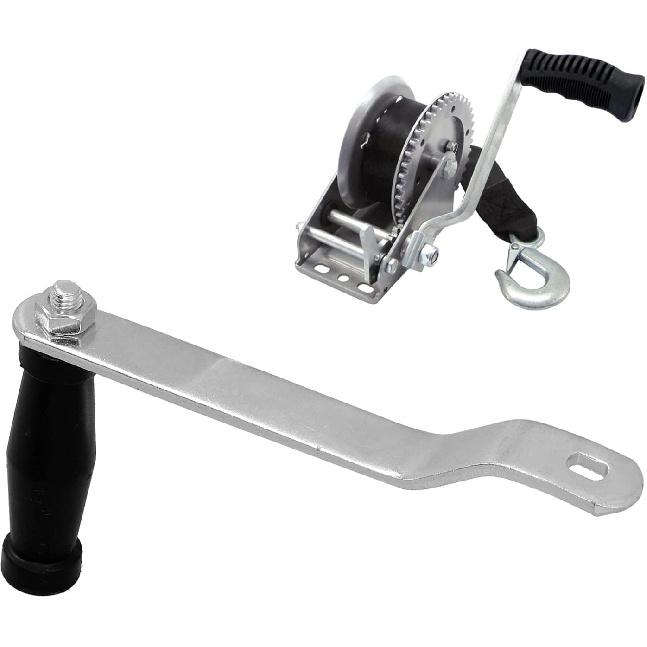 Acouto Replacement Winch Handle Ergonomic Winch Handle Crank Comfortable Grip Replacement Accessory for Boat Trailer Marine Sailboat