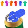 6 Pcs Manual Can Opener Beverage Can Top Loop Opener Tool for Pop