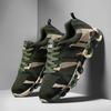 Летняя повседневная обувь, камуфляжная мужская обувь с сеткой, дышащие мужские кроссовки высокого качества, нескользящая амортизирующая уличная обувь для мужчин