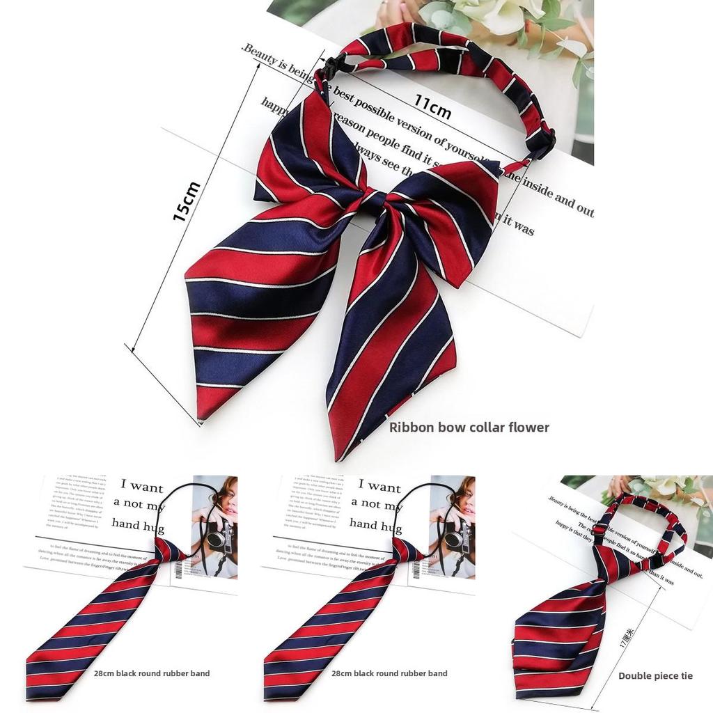 School Uniform Graduation Photo Tie For Kids With Adjustable Clip Features