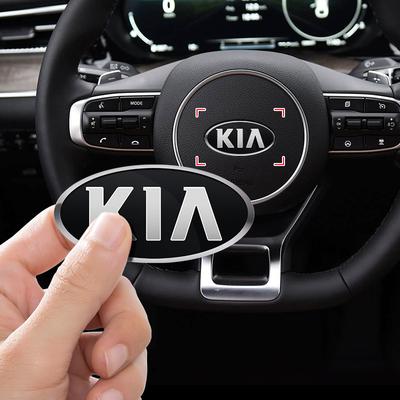1 шт. Наклейка на руль автомобиля Эмблема Наклейка Значок Украшение Для Ceed Rio Sportage R K3 K4 K5 K6 K7 K8 Ceed Sorento Cerato Optima