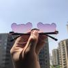 Детские солнцезащитные очки с защитой от ультрафиолета в форме детских ушей, милые
