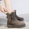 Women's Fashion Plus Velvet Short Boots Snow Boots Winter Warm Walking Boots