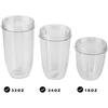 Replacement Lids for NutriBullet 600W and 900W Large Cups, Grey, Pack of 2, Compatible with NutriBullet Models