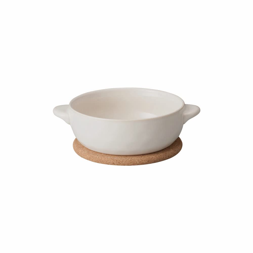 Kinto Hokkuri Round Gratin 23077 White (KINTO)