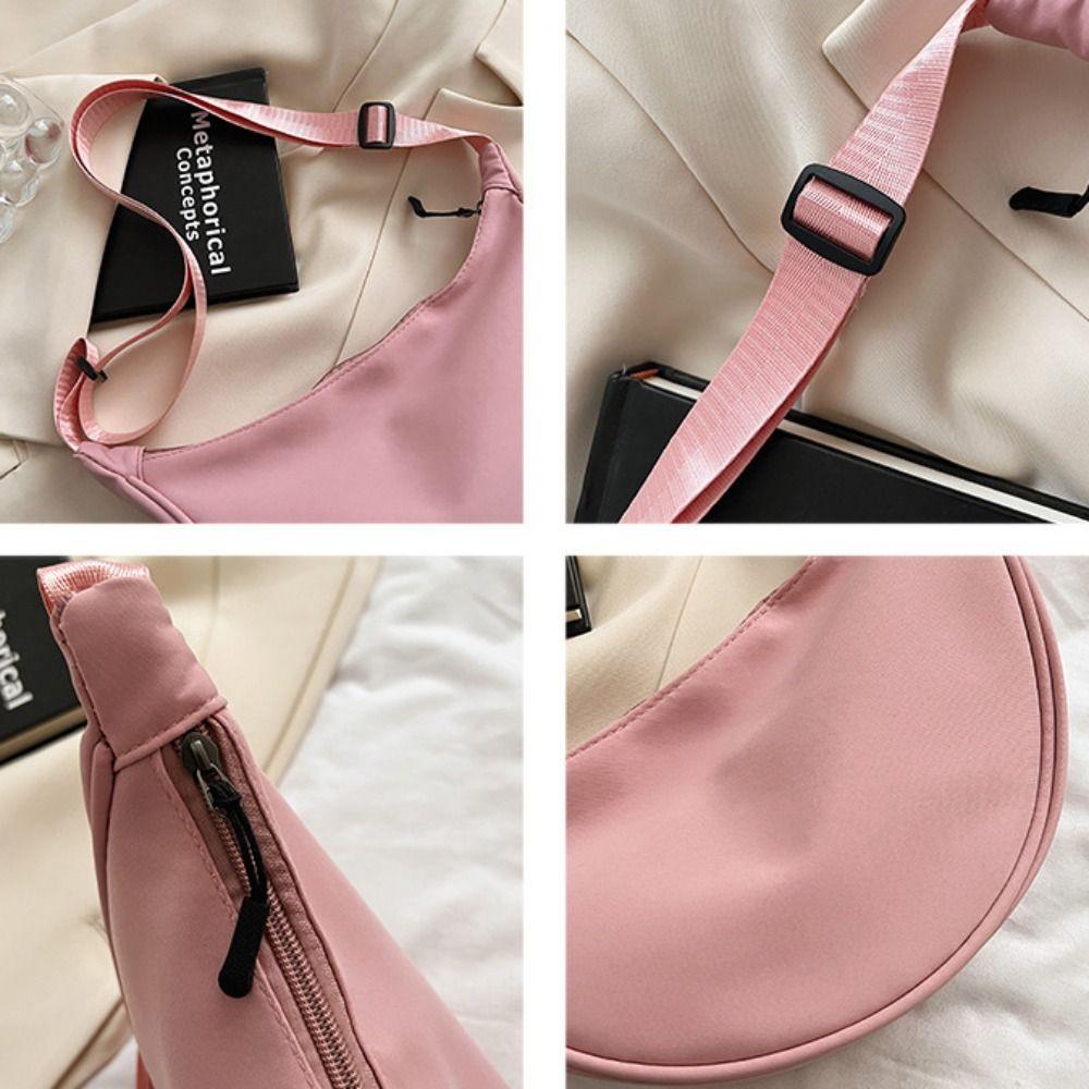 Chest Bag Oxford Cloth Handbag Cloth Nylon Shoulder Bag Lightweight Nylon Crossbody Bag Men
