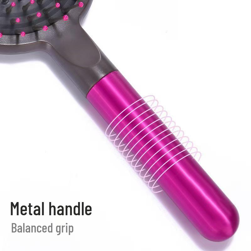 Портативная расческа-подушка с воздушной подушкой для укладки пышных волос – Массажная парикмахерская расческа для девочек