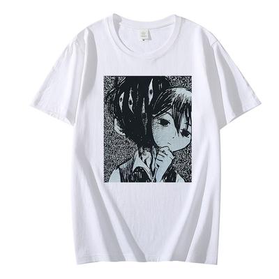 Футболка Omori Harajuku, летняя футболка с короткими рукавами, одежда для косплея, повседневная уличная одежда для мужчин и женщин, футболка